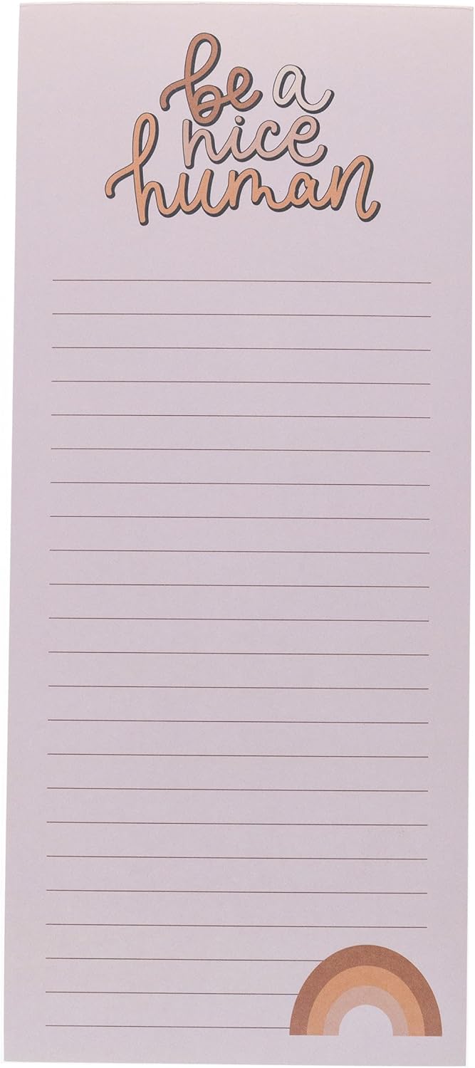 Graphique Magnetic Notepad - Peanuts Gang Grocery and Shopping List - Fun Decorative To-Do List - Perfect House Warming Gifts - 100 Tear off Sheets (4" x 9.25" x .5")