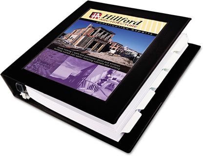 Avery Heavy-Duty Framed View 3-Ring Binder, 2" EZD Rings, 1 Black Binder (68032)
