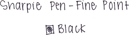 Sharpie Stainless Steel Grip Pen, Fine Point (0.8mm), Black, 1 Count