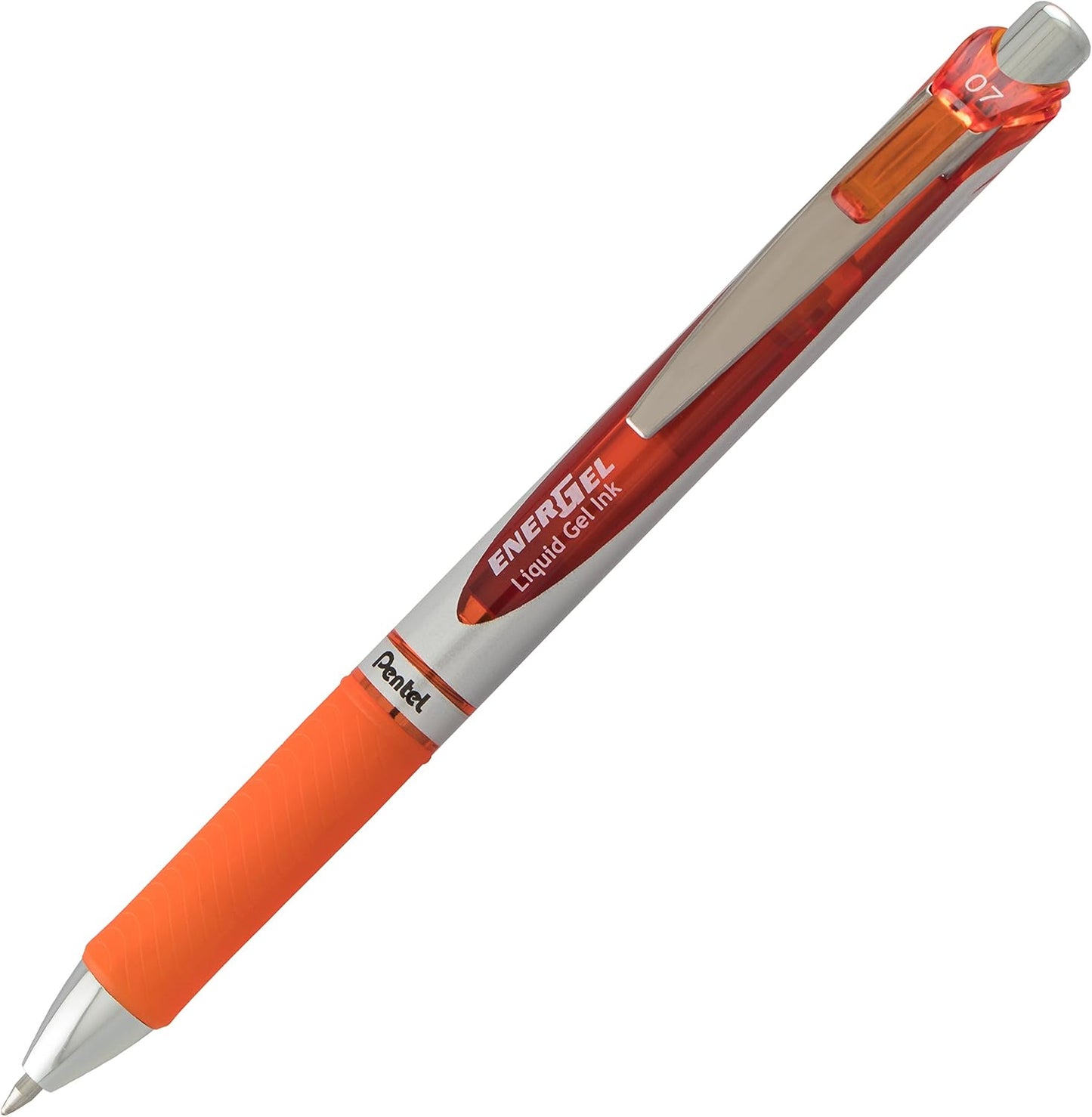 Pentel EnerGel RTX Retractable Liquid Gel Pen, (1.0mm), Bold Line, Metal Tip, Black Ink, Pack of 3 (BL80BP3A)