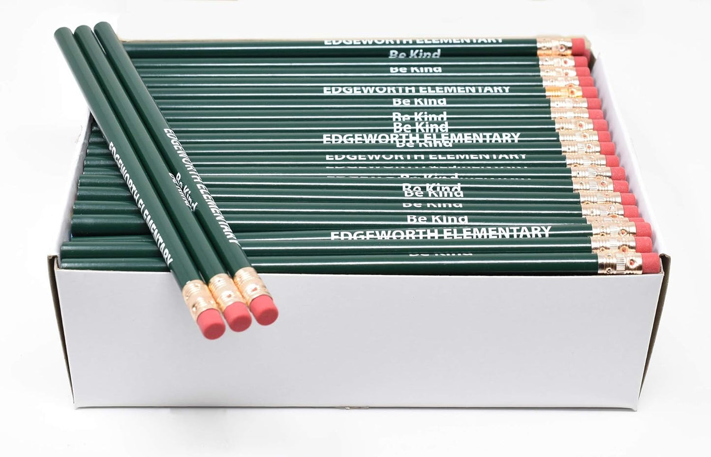 Pencil Guy Promotional Personalized Imprinted Round Pencils.-500 per box