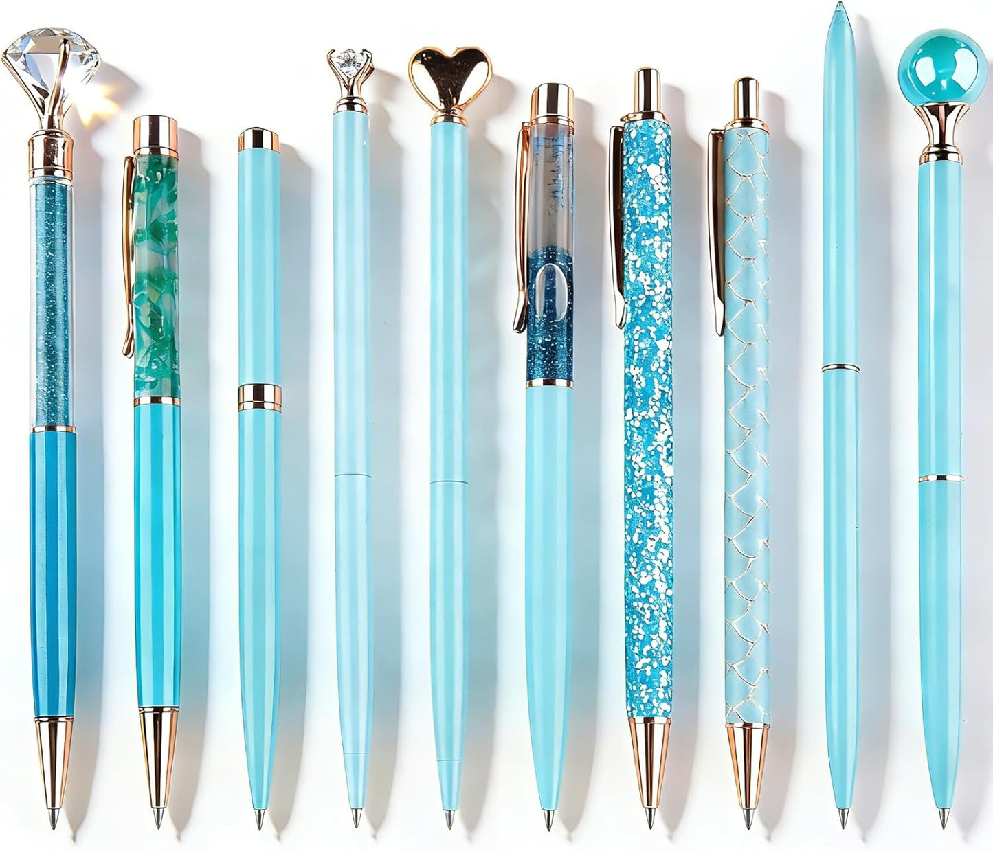 20 Pieces Ballpoint Pen Refills Black Ink 1.0mm Medium Point Smooth Writing Replacement Gel Ink Refills for Retractable Ballpoint Pen School Office Supplies