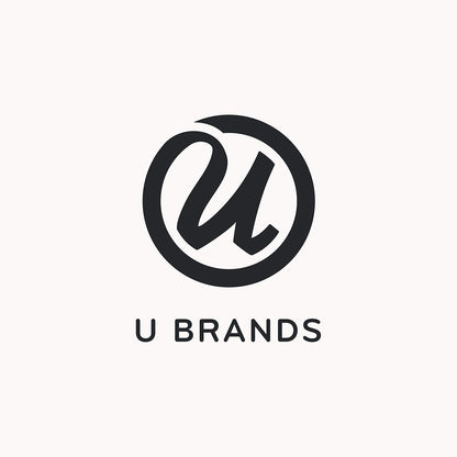 U Brands Cork Bulletin Board, 17" x 23", Black Wood Frame