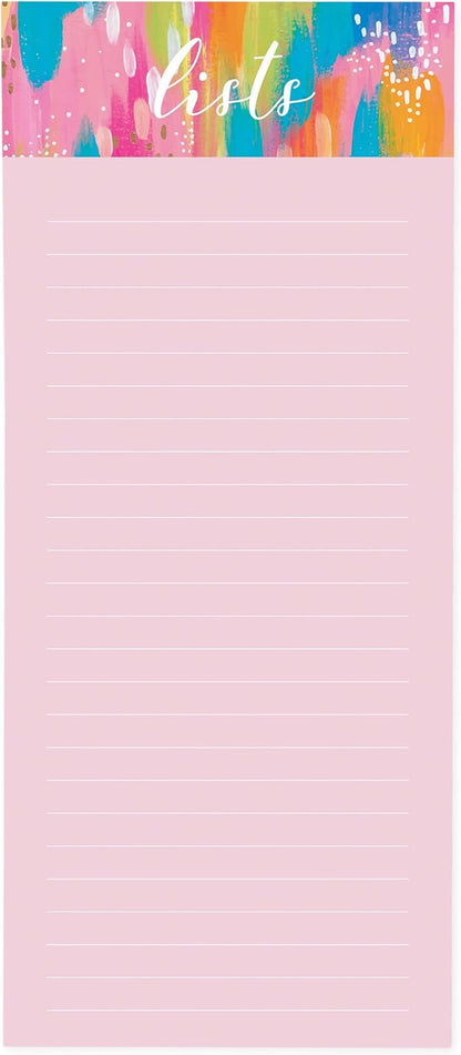 Graphique Magnetic Notepad - Peanuts Gang Grocery and Shopping List - Fun Decorative To-Do List - Perfect House Warming Gifts - 100 Tear off Sheets (4" x 9.25" x .5")