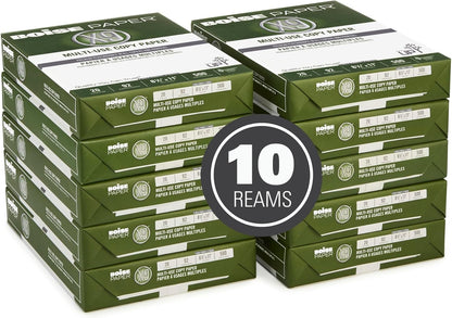 Boise X-9 Multi-Use Printer & Copy Paper, 5 Reams, White, Ledger (11in x 17in), 2500 Sheets Per Case, 20 Lb, 92 Brightness
