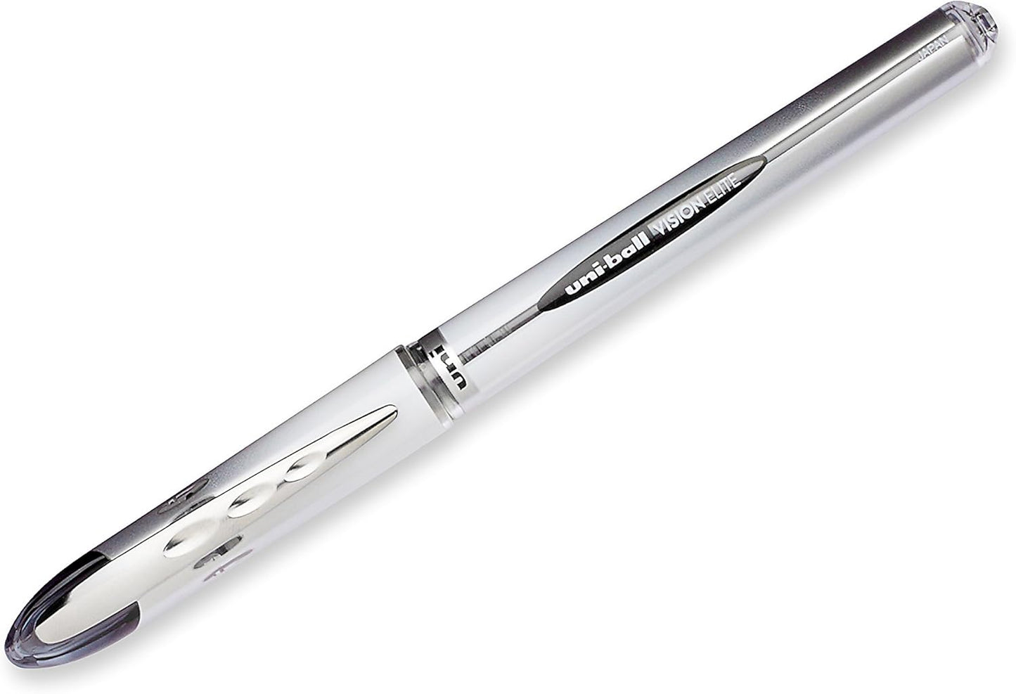 uniball Vision Elite Rollerball Pens, Bold Point (0.8mm), Black, 4 Pack