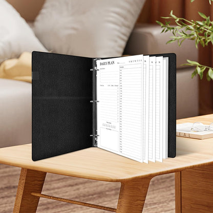 Stationery Lined Paper, Letter Size Unpunched Ruled Filler Paper, 100Sheets/200Pages Loose-Leaf Line, 100gsm, 8.5'' x 11'', Leaf