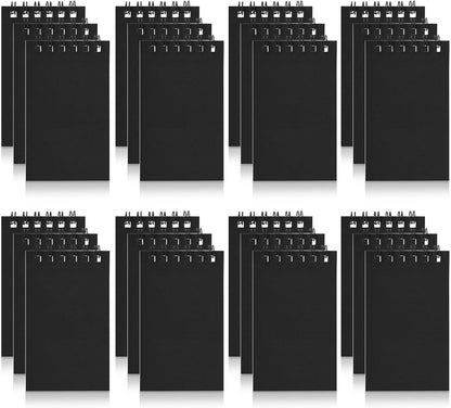 Hooqict 24 Pack Small Pocket Notebook Mini Notebooks Bulk Small Spiral Notepads with 8 Colors, Memo Note Pads for Kids, Work, Office, School, 3.9 x 2.4 Inches