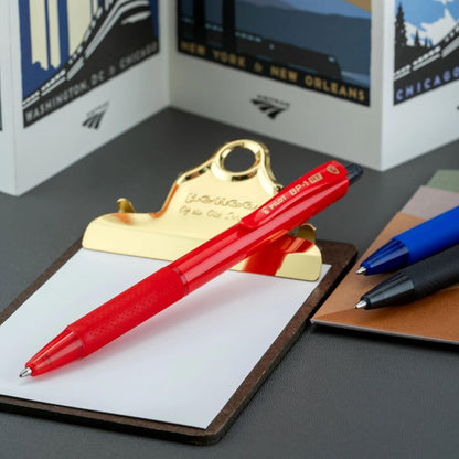 Pilot BP-1RT Advanced Ink, Retractable Ballpoint Blue Ink Pens, Medium Point, Dozen Box, 1mm