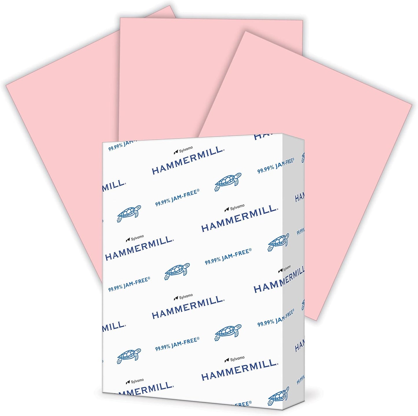 Hammermill Colored Paper, 24 lb Blue Printer Paper, 8.5 x 11 - Made in the USA, Pastel Paper, 103671R-1 Ream (500 Sheets)
