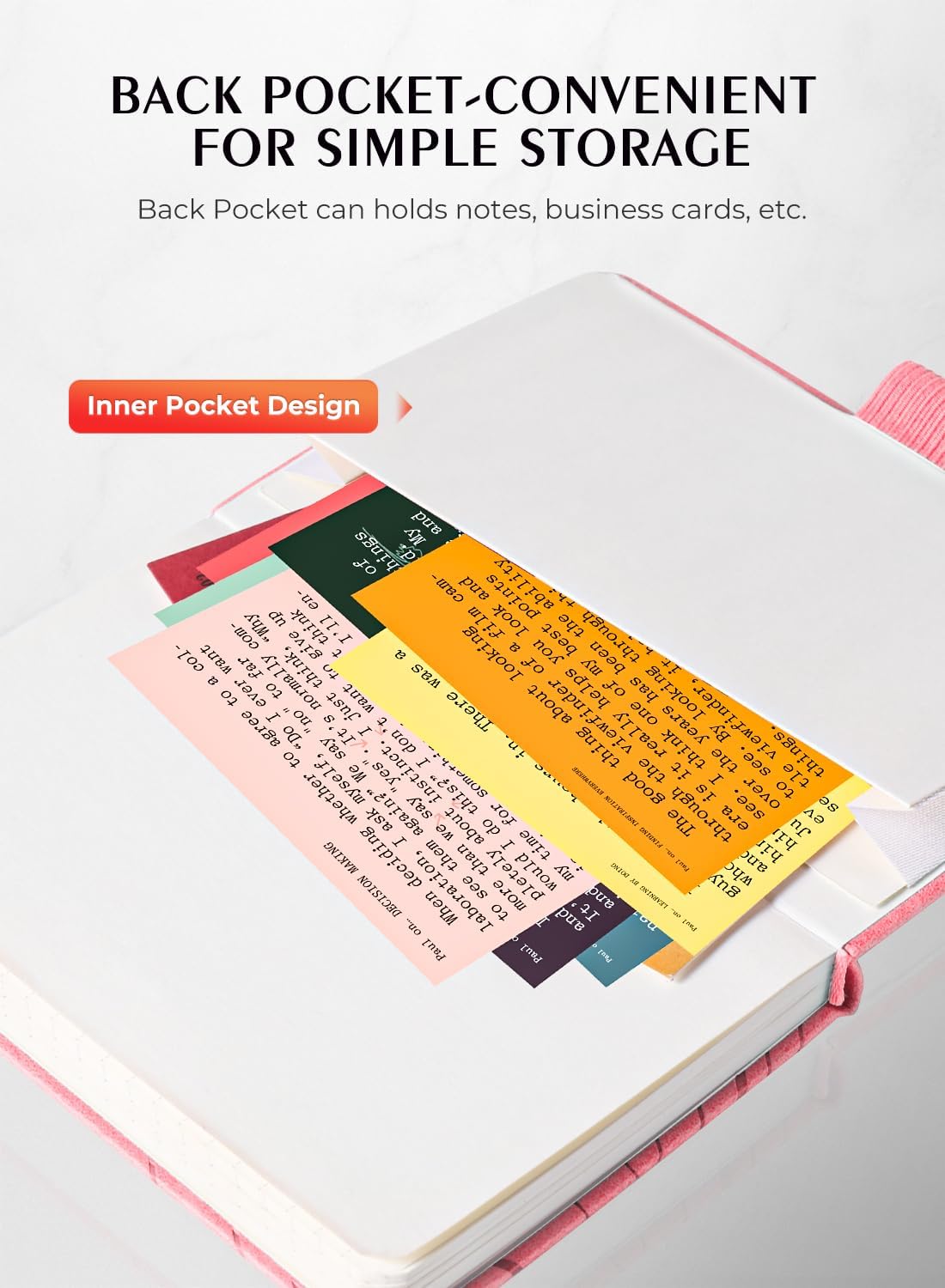 AISBUGUR Pocket Notebook, Small Notebook, 2-Pack Total 320 Pages,3.7" x 5.7" Pocket Notebook (2 Pack, Black1)