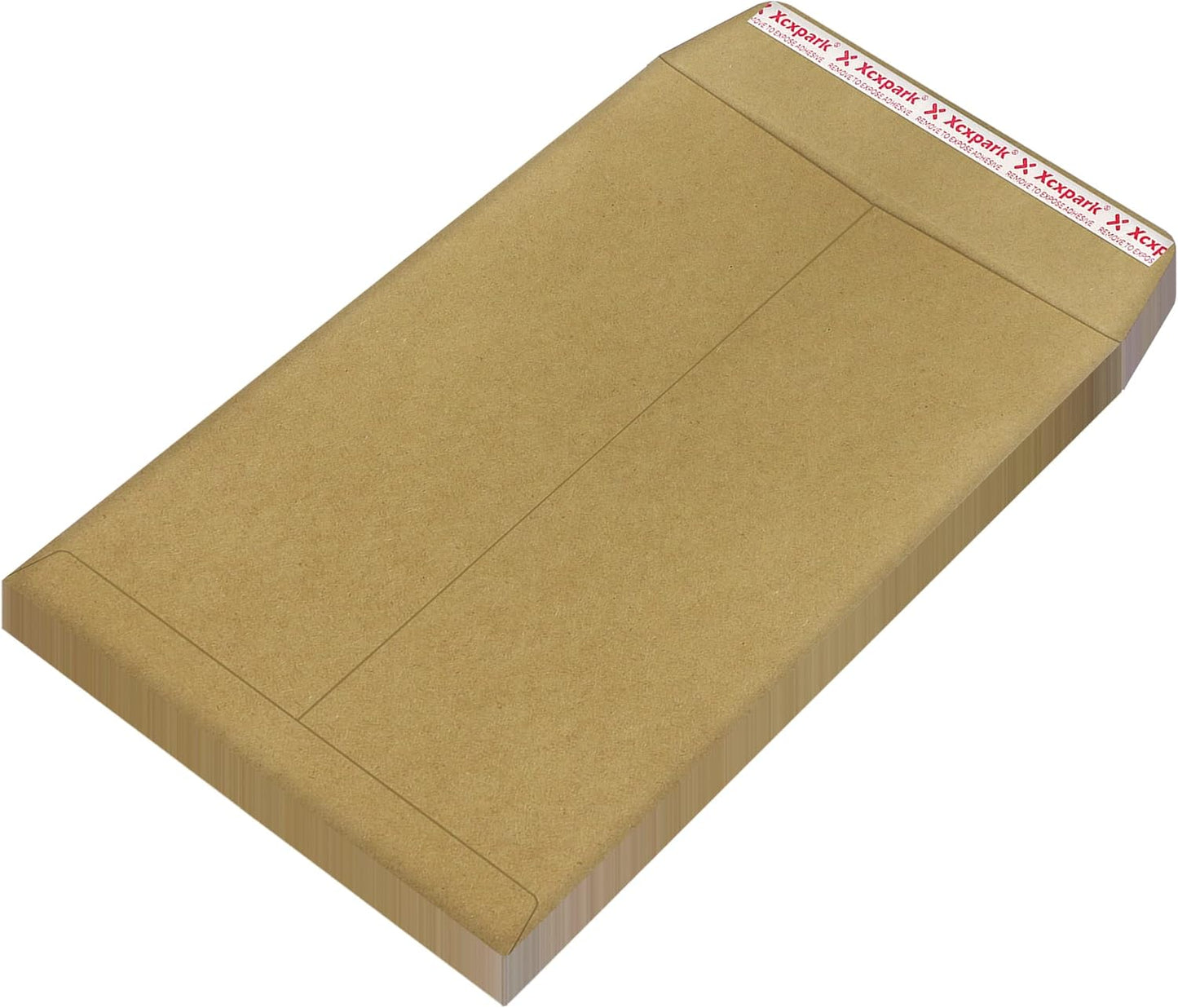 Xxcxpark 250 PCS 6x9 inches Security Catalog Envelopes Printable Self Seal Envelopes, Anti Tear brown Kraft Envelopes for Invitation Cards, Pictures, Photos, Documents