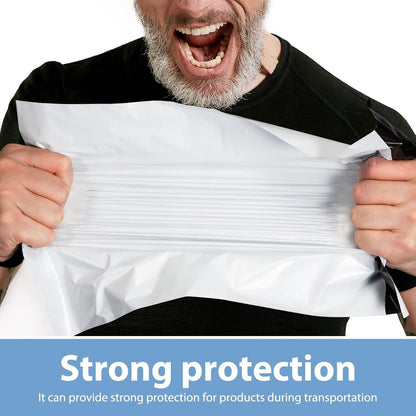 Metronic Poly Mailers 10x13 300 Pcs, Small Shipping Bags for Clothes, Shipping Envelopes for Small Business, Strong Adhensive Mailing Bags, Haze Blue