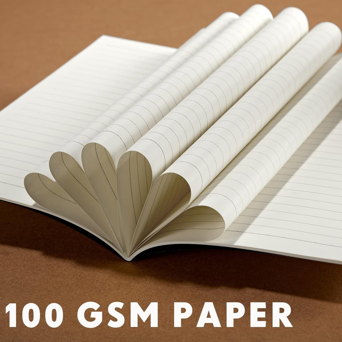 Mimorou 100 Pcs Journals Notebooks Bulk - Kraft Softcover A5 Small Notebooks 5.5 Inch x 8.3 Inch Notepads with 60 Page 30 Sheet for Writing Sketch Travel Office Supplies(Navy Blue,Lined)