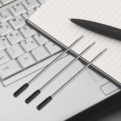 AZUREAL Pen Refills 20P, Replaceable Ballpoint Pen Refills, 1mm Medium Tip, Ink Pen Refills for Twist Pens, Black Ink