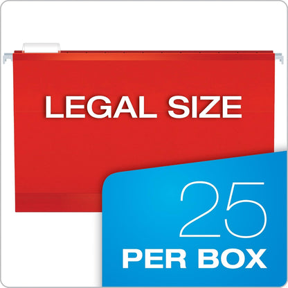 Pendaflex Hanging File Folders, Legal Size, Aqua (PFX415315AQU)