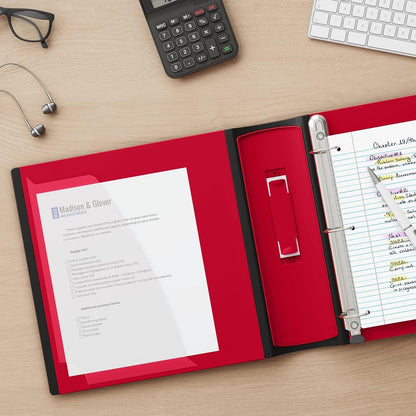 Staples Better Binder 2-Inch D-Ring View Binder, Reinforced Spine, Holds Up to 540 Sheets, Teal, for Office & School