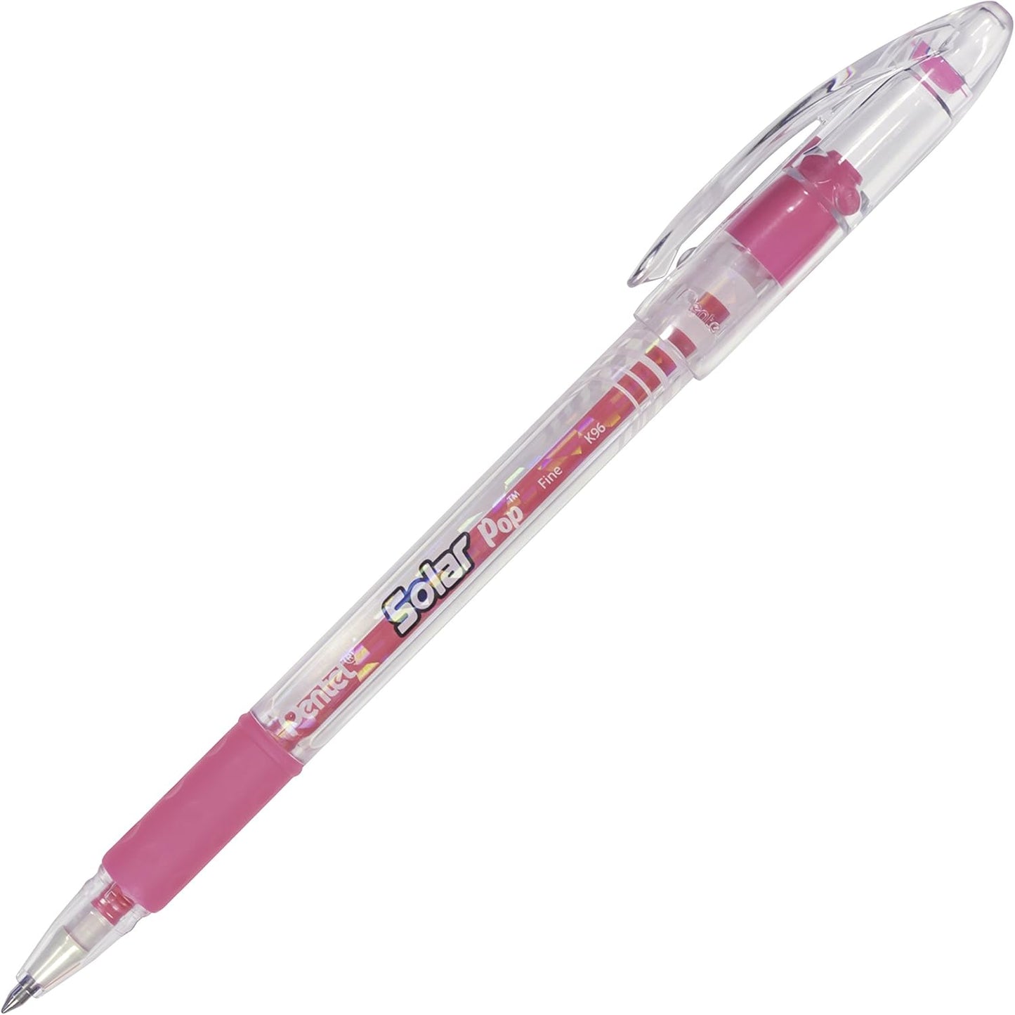 Pentel Sparkle Pop Metallic Gel Pen, (1.0mm) Bold Line, Assorted Colors, Pack of 8 (K91BP8M)