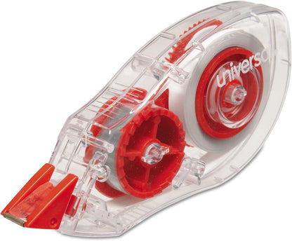 Universal 75606 Correction Tape with Two-Way Dispenser, Non-Refillable, 1/5-Inch x 315-Inch, 6/Pack