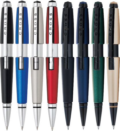 Cross Edge Matte Black Lacquer Gel Rollerball Pen
