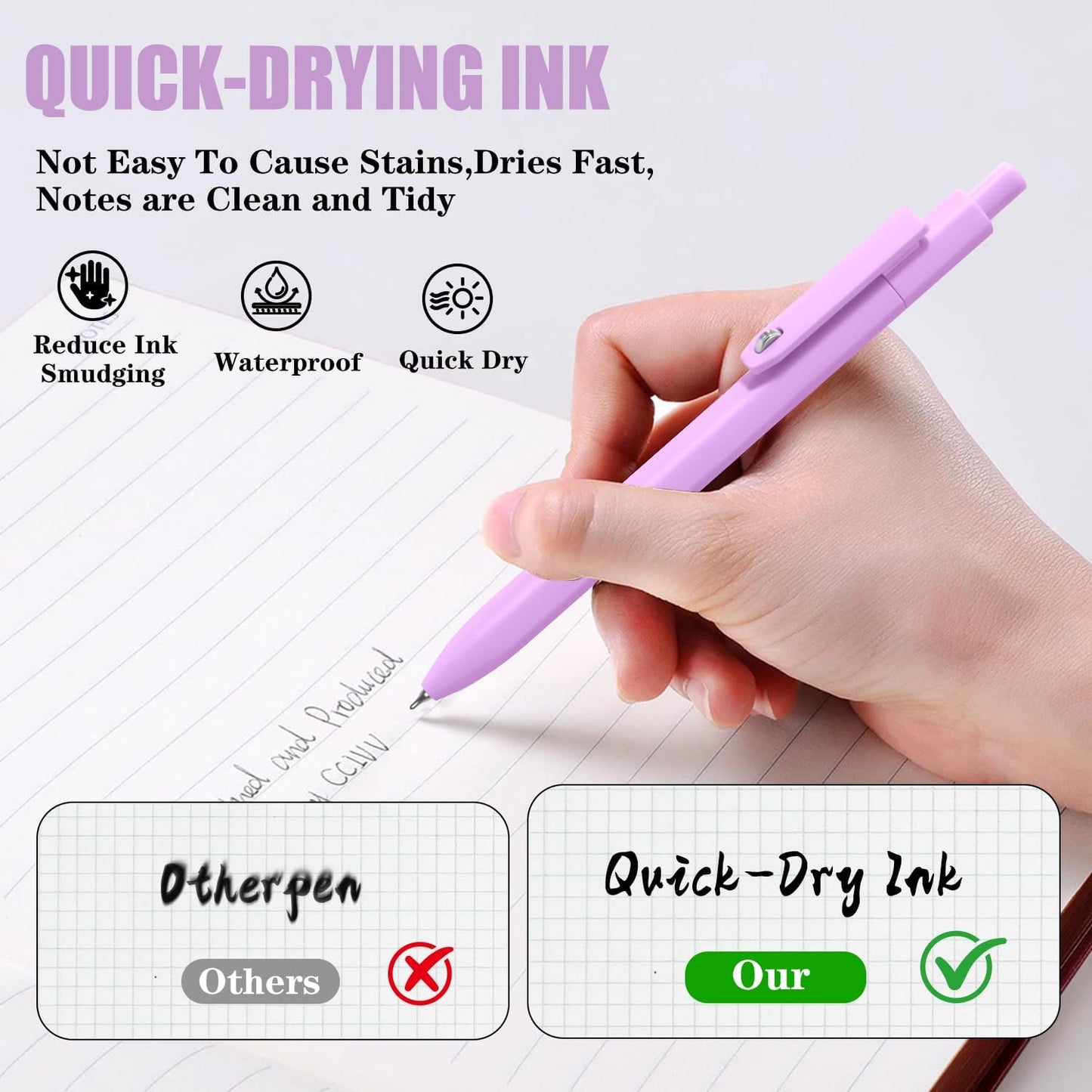 Piochoo Calligraphy Pens,8 Size Calligraphy Pens for Writing,Brush Pens Calligraphy Set for Beginners, Hand Lettering Pens