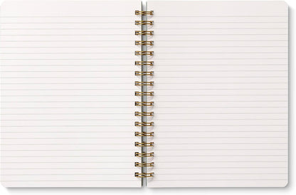 Compendium Spiral Notebook – Expect the Best Things to Happen Today – A Designer Spiral Notebook with 192 Lined Pages, College Ruled, 7.0" W x 9.25" H