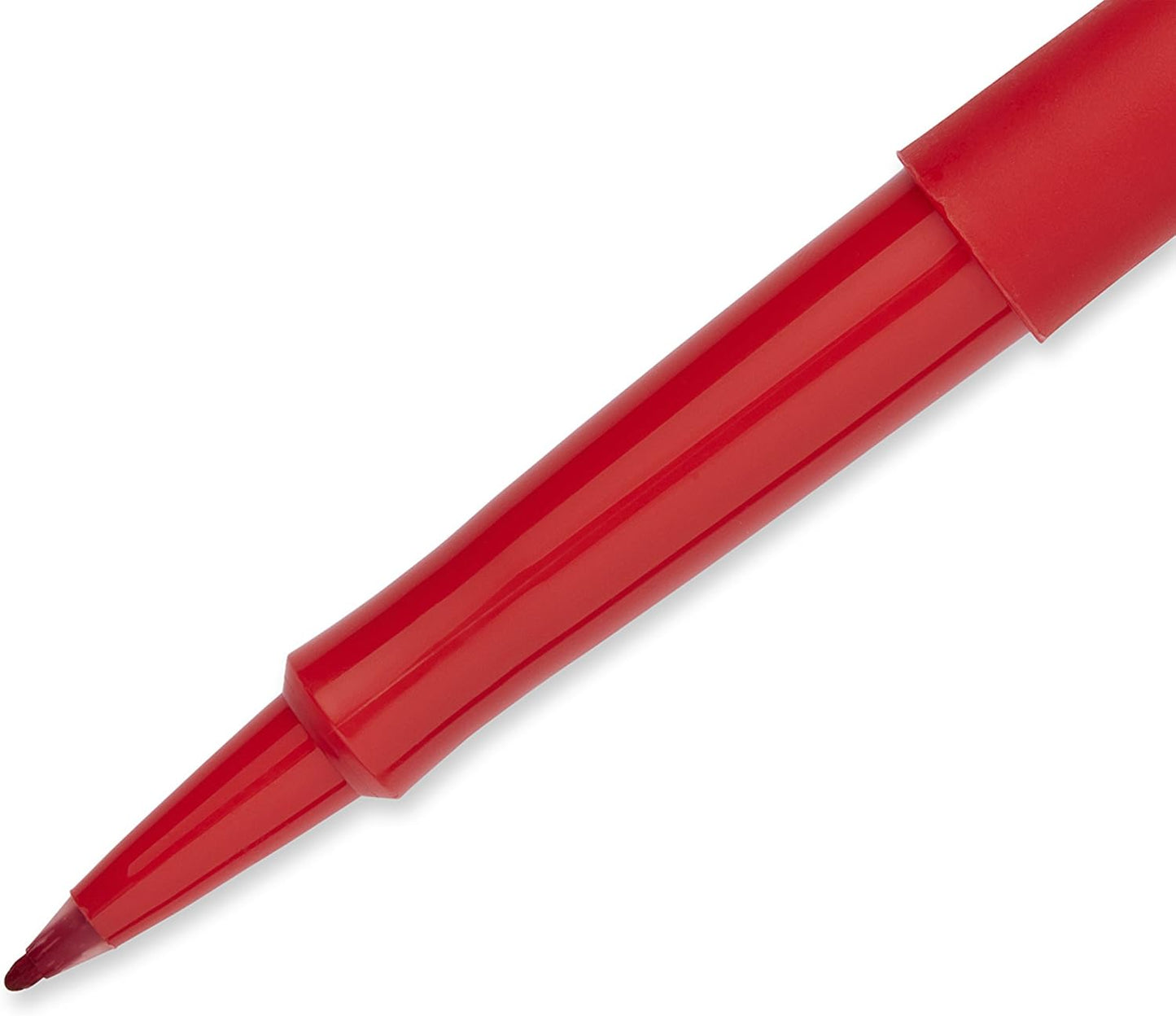 Paper Mate Flair Felt Tip Pens, Medium Point (0.7mm), Red, 4 Count