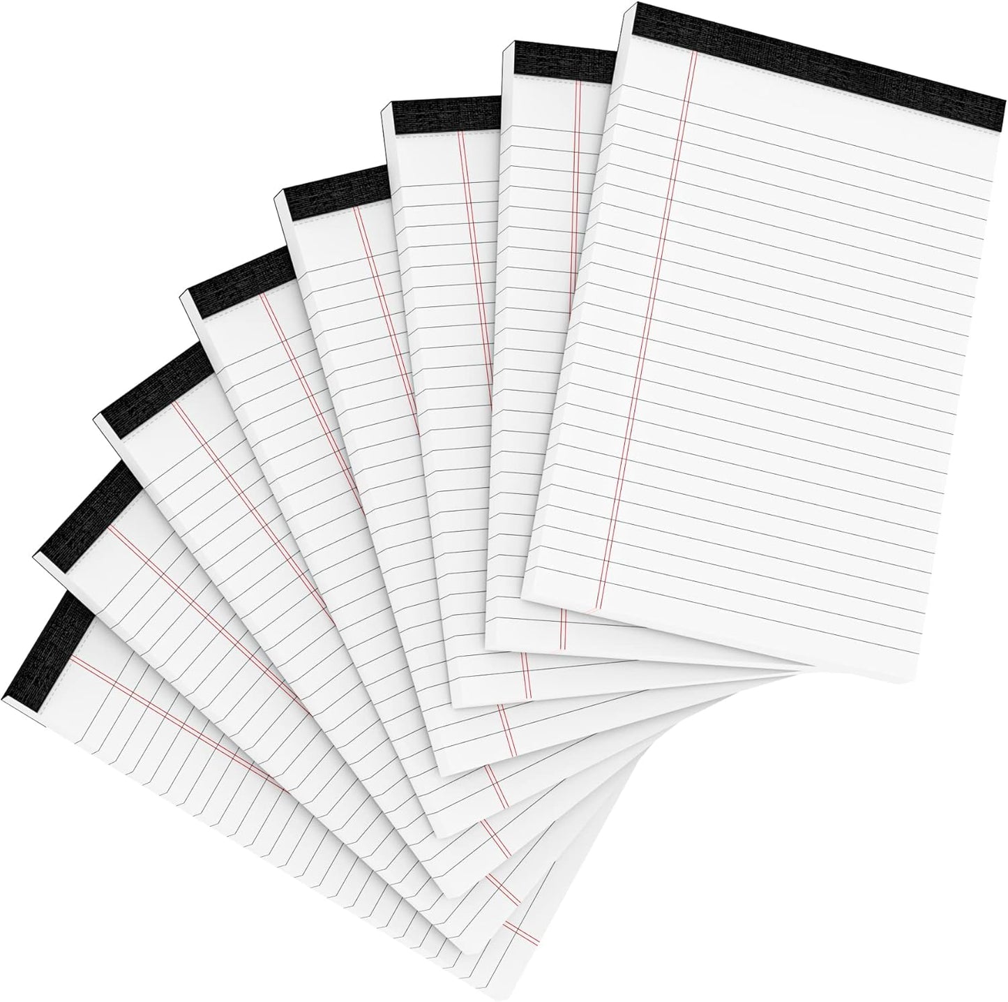 Legal Pads 8.5 x 11 White Note Pads 8.5 x 11 In 2 Pack Notepads 8.5 x 11 Writing Pads of Paper 8.5 x 11 Legal Notepads Wide Ruled White Lined Paper Pads 8.5 x 11 30 Sheets Per Legal Note Pads 8.5 x 11
