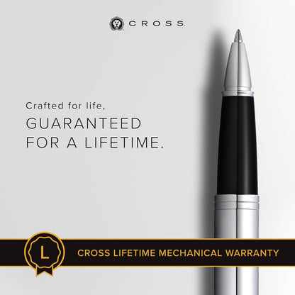 Cross AT0115-18 Calais Matte Metallic Rollerball Pen, Midnight Blue
