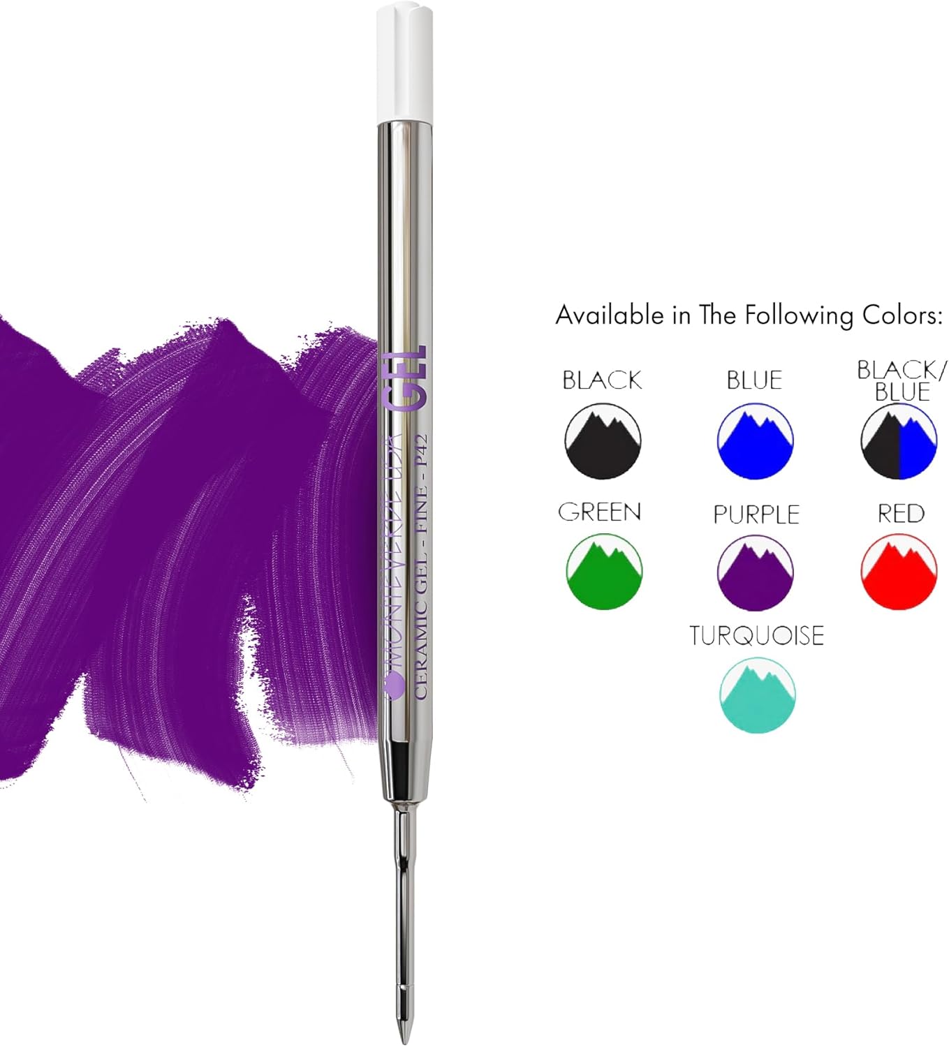 Monteverde® Capless Gel Refills to Fit Parker