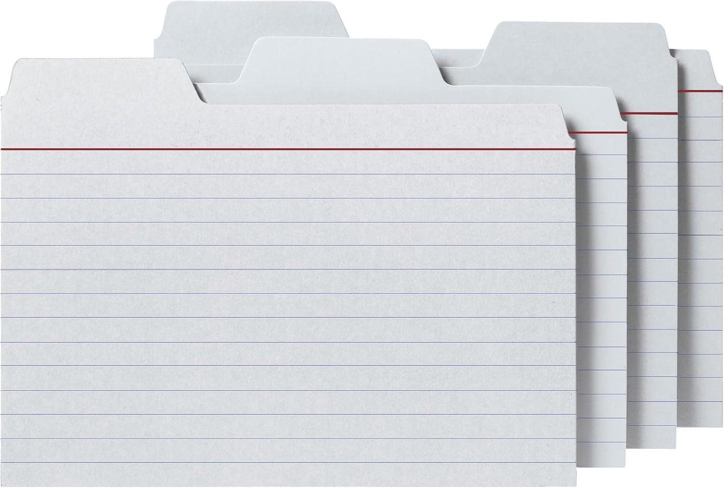 Find It Tabbed Index Cards, 4 x 6 Inches, Assorted Colors, 48-Pack (FT07218)