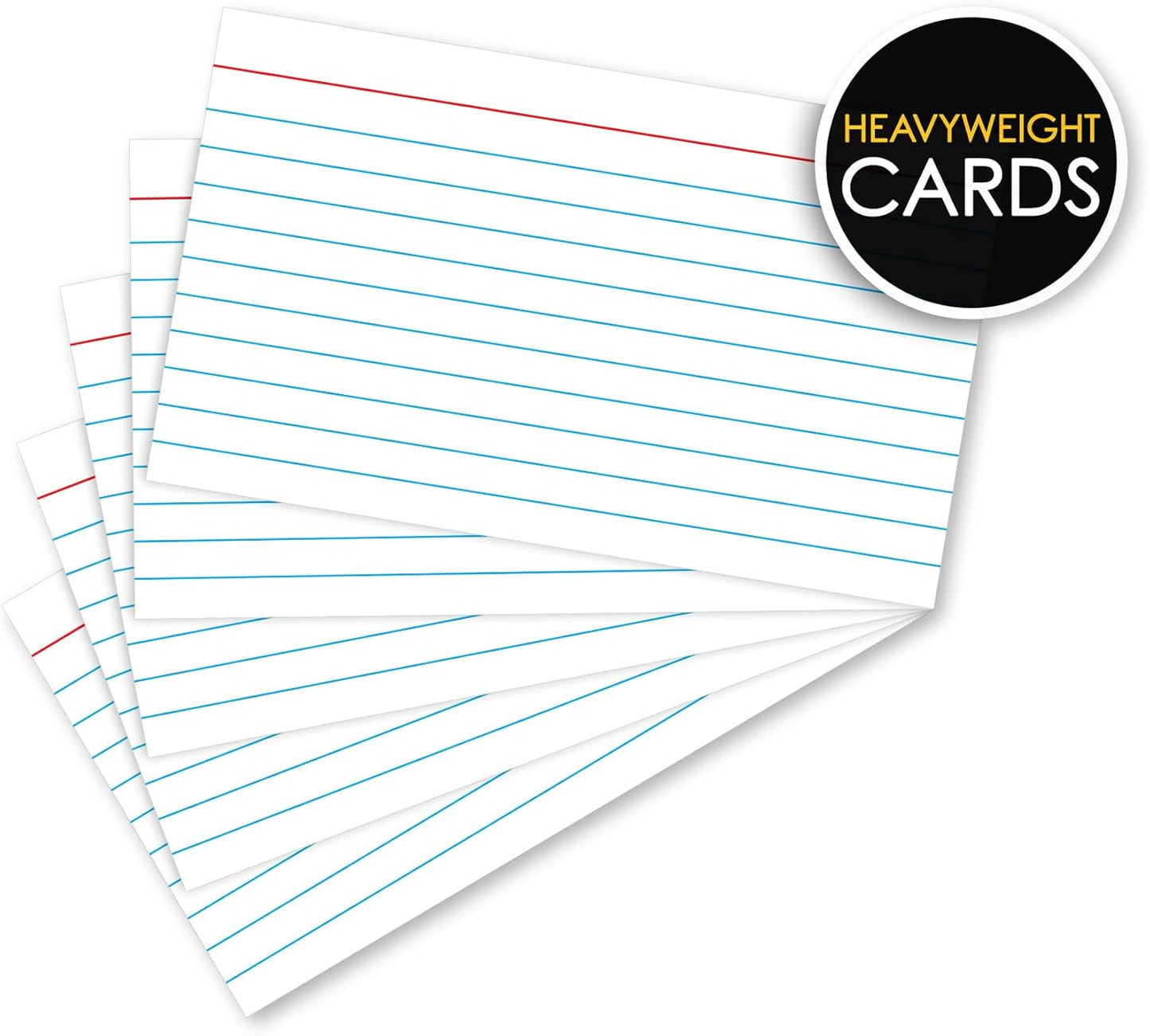 iScholar Index Cards, Ruled, Colored, 3 x 5 Inches, 100 Card Pack (03516)