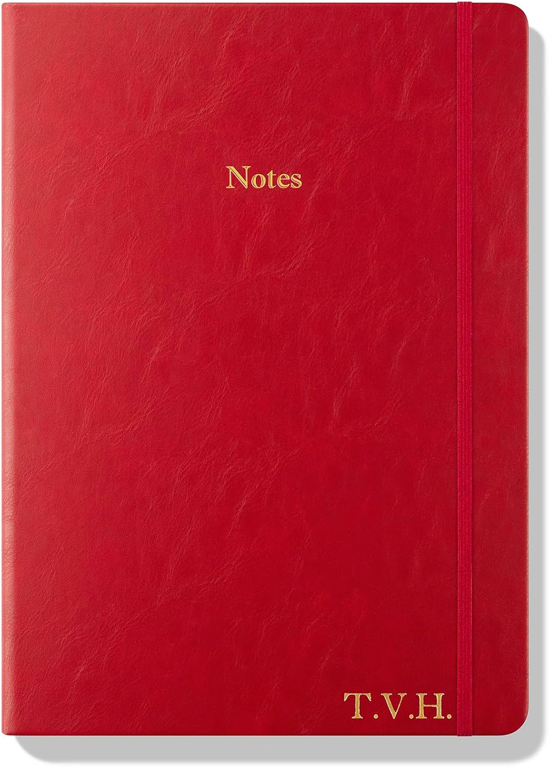 Wykeham's Executive Notebook – 8.5" x 12" – Customization Available (Personalized Black – Lined)