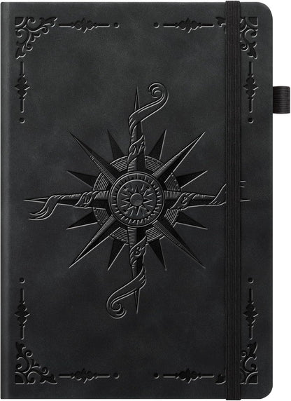 Lined Journal Notebook, A5 200 Pages Leather Journals For Writing Women & Men Travel,business,work & School,college Ruled Notebooks Hardcover Journaling Notebooks Daily Diary, 5.7'' X 8.3''-Purple