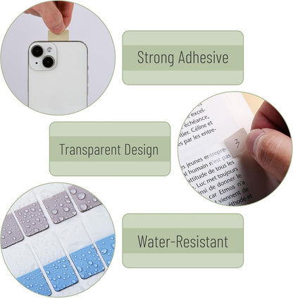 Mr. Pen- Sticky Index Tabs, 240 Pcs, Vibrant Sticky Tabs for Notebooks, Page Markers, Page Tabs for Binders, Page Tabs Sticky Tabs for Books, Notebook Tabs, Book Sticky Tabs for Notebooks