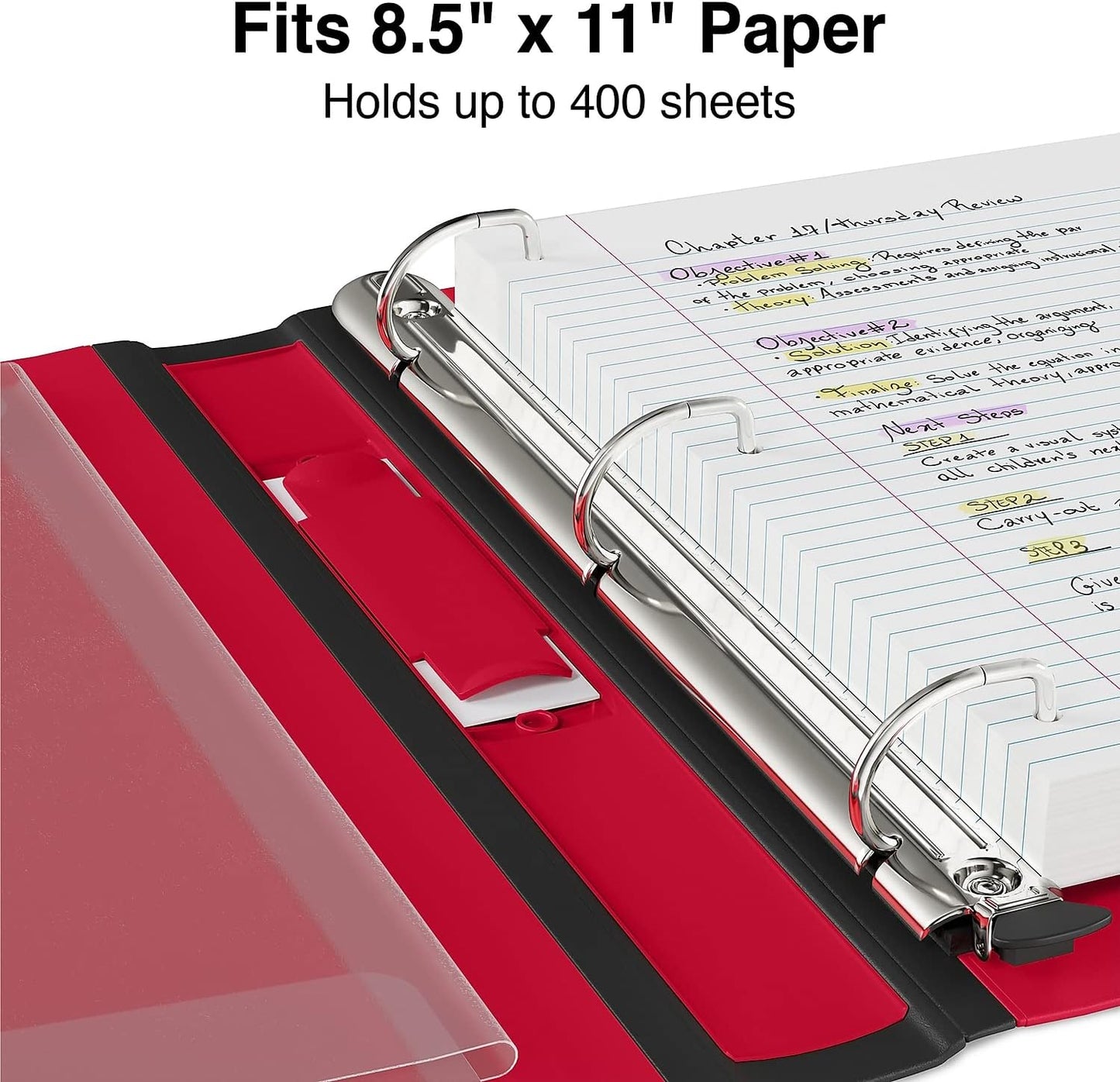 Staples Better Binder 2-Inch D-Ring View Binder, Reinforced Spine, Holds Up to 540 Sheets, Teal, for Office & School