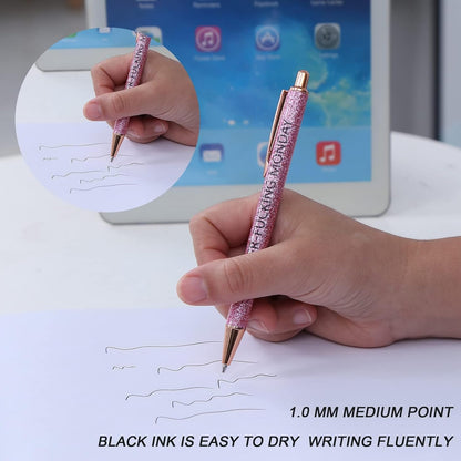 20 Pieces Ballpoint Pen Refills Black Ink 1.0mm Medium Point Smooth Writing Replacement Gel Ink Refills for Retractable Ballpoint Pen School Office Supplies