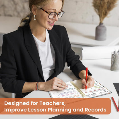 Planner 2026-2027, Academic Year Monthly and Weekly Calendar Planner, Jul 2026 - Jun 2027, Hardcover Teacher Student Planning Agenda book with Tabs, Perfect for School Office Supplies, 6.3" x 8.5" - Wildflowers