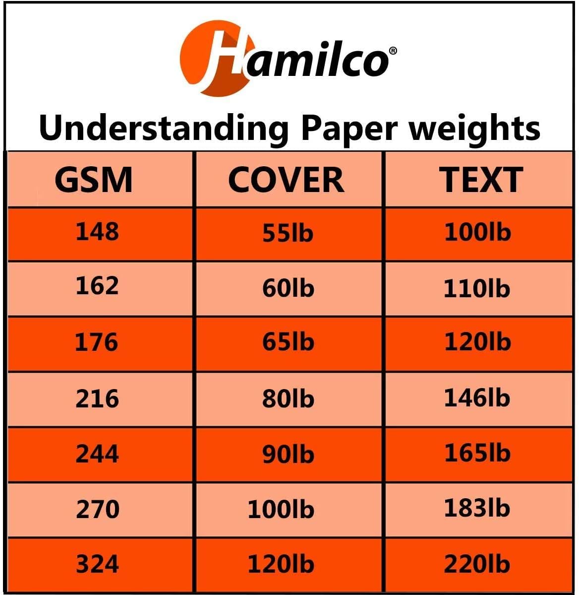 Hamilco Blank Index Cards 6" x 9" Heavyweight Card Stock 80lb Cover White Cardstock Paper - 100 Pack