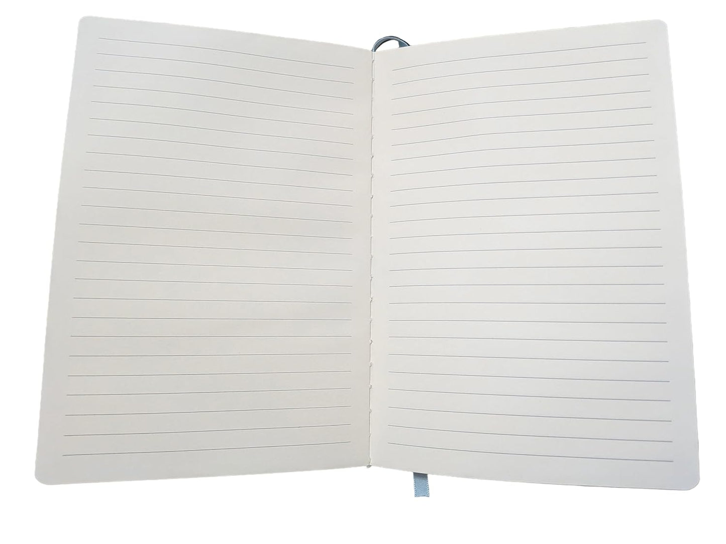 Classic Black A5 Hardcover Notebook - PU Leather Lined Journal for Men and Women - Professional Business Meeting Notepad for Work with Pen Loop, Elastic Closure and Ribbon Bookmark