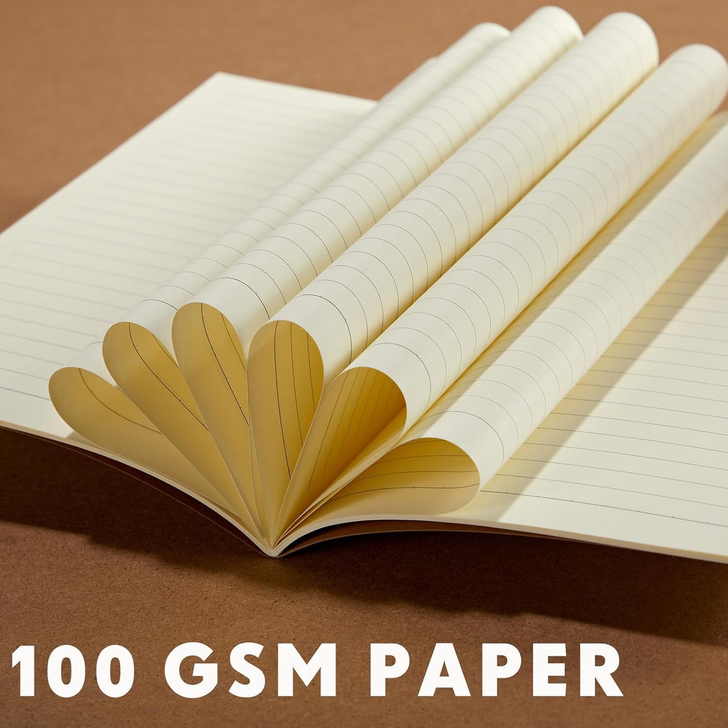 Mimorou 100 Pcs Journals Notebooks Bulk - Kraft Softcover A5 Small Notebooks 5.5 Inch x 8.3 Inch Notepads with 60 Page 30 Sheet for Writing Sketch Travel Office Supplies(Navy Blue,Lined)