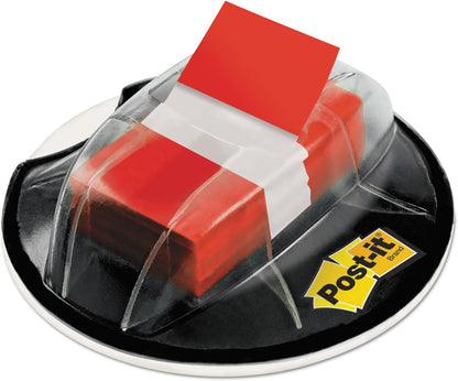 Post-it Flags, 1 in. x 1.7 in., One Dispenser with 200 -Count Red Sticky Tabs Per Dispenser, Removable Page Markers for Planners, Journals, and Calendars (200 Flags Total)