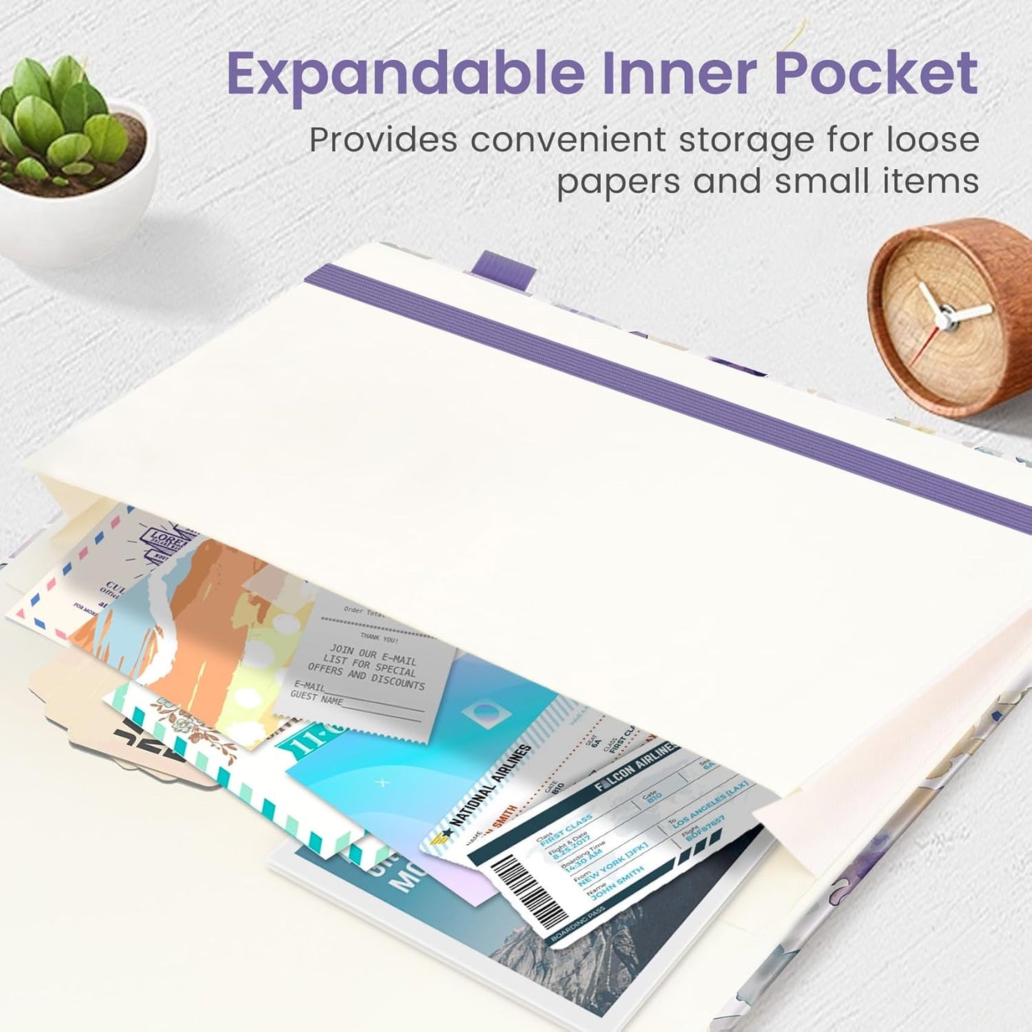 Taja Aesthetic Lined Journal for Women, Pretty 6" x 8" Notebook for Work & Note with 160 College Ruled Pages, Hardcover Leather Notebook for Journaling, Note Taking, Bible Study, Hummingbird