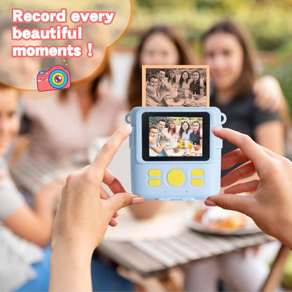 12 Rolls Instant Print Camera for Kids Refill Print Paper - Hikkon Thermal Print Paper Rolls Photo Print HD Printing for Most Kids Instant Camera - Paper Only(White-12)