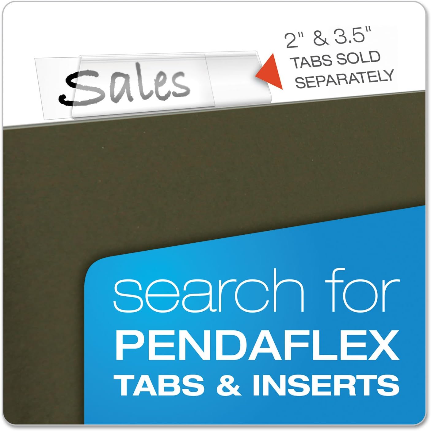 Pendaflex Recycled Hanging Folders, Letter Size, Standard Green, 25/BX (81600), Standard Green - No Tabs