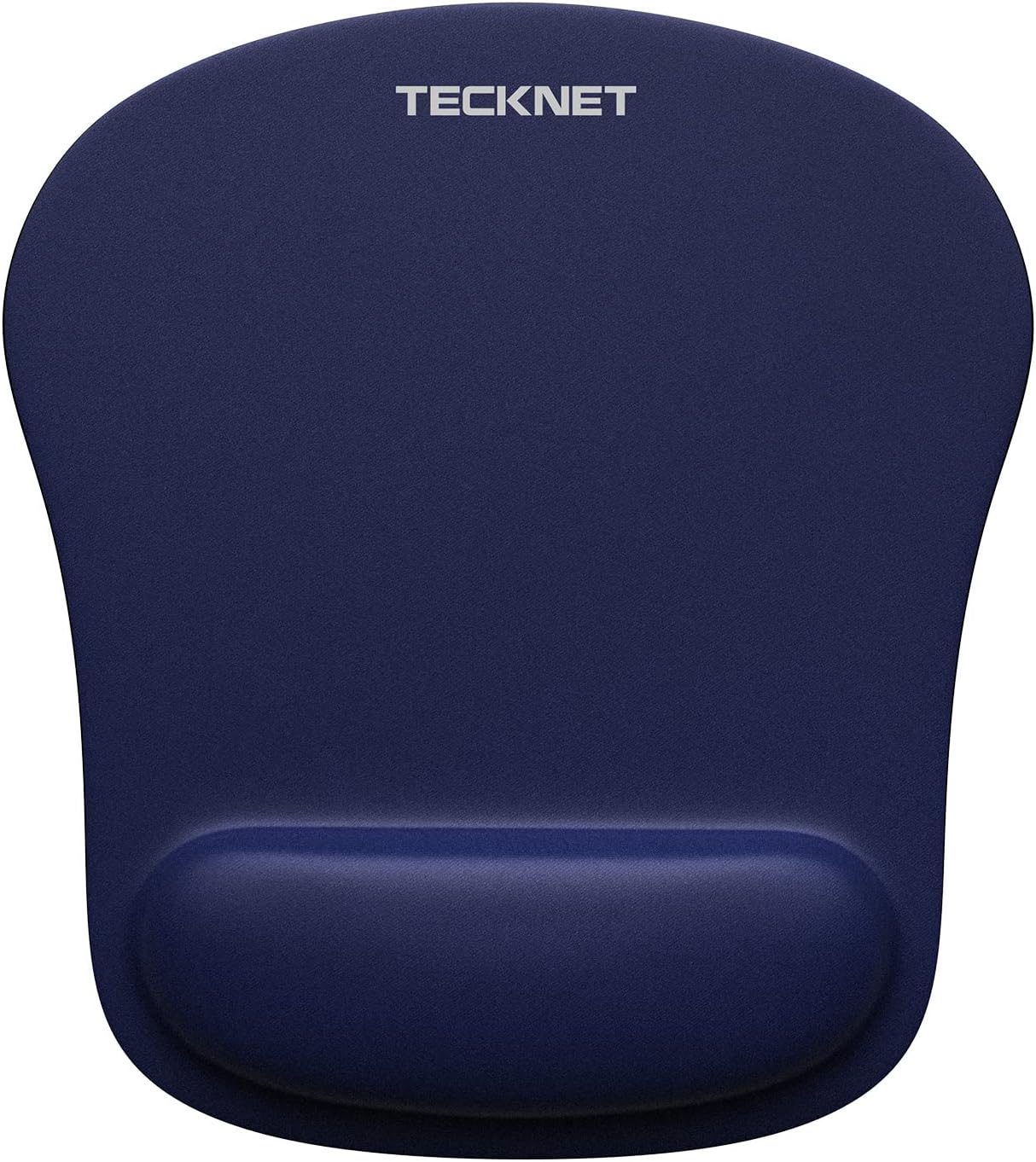 TECKNET Mouse Pad with Wrist Support, Ergonomic Gaming Mouse Pad Pain Relief, Portable Comfortable Mousepad for Computer, Laptop, Office, Home and Travel, Non-Slip Base, Waterproof Surface, Black
