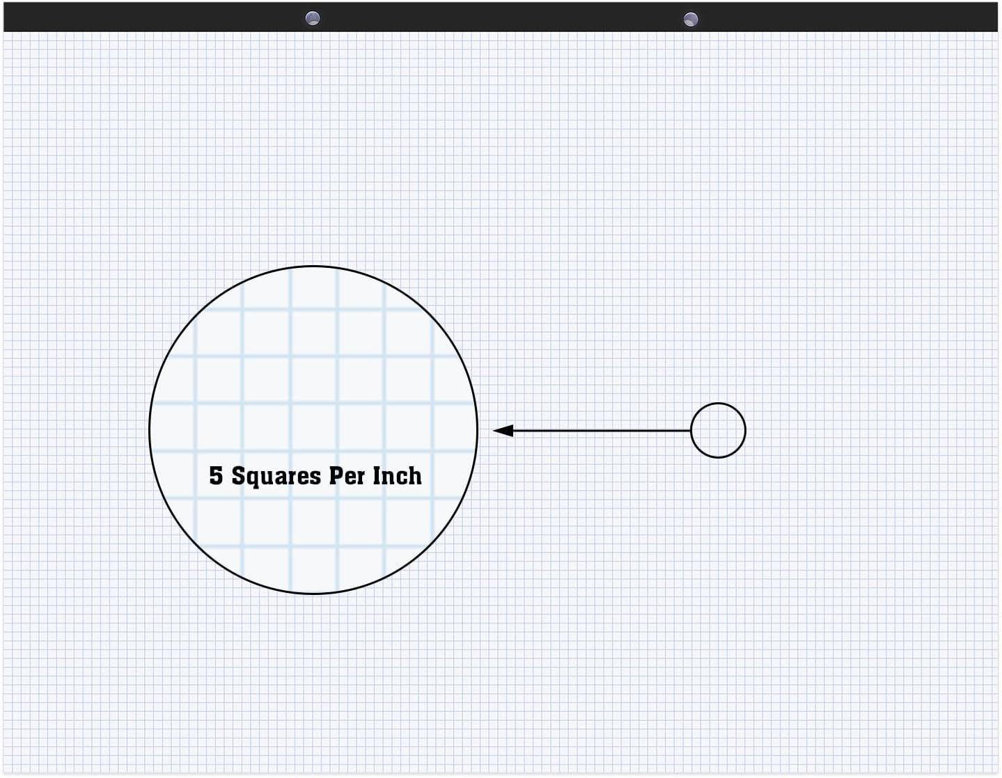 BESARME Large Engineering Graph Paper 22" x 17", 100 Sheets/200 Pages Large Graph Paper Pad Engineering Papers Drafting Papers for Engineer Architect Designer Mathematician Draftsman