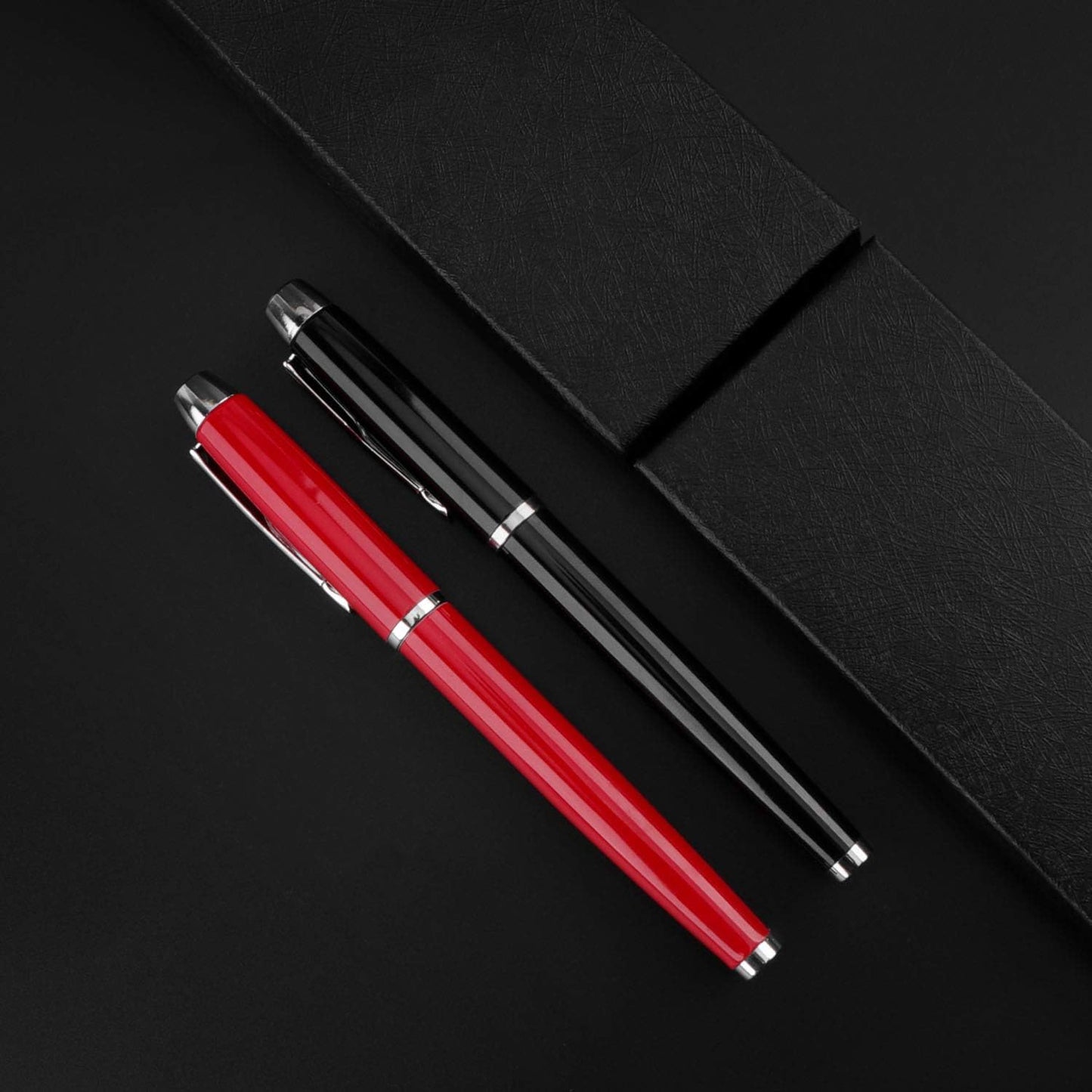 8 Pieces Replaceable Ballpoint Pen Refills Work for Most Brands Pens with Smooth Writing,Free-Flowing German Ink with Medium 0.5mm Ballpoint Tip(Black Refills and Length 4.4inch)
