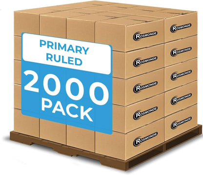 Rosmonde 50 Pack Composition Notebooks Bulk, Wide Ruled Composition Notebook, 200 Pages (100 Sheets), 9-3/4 x 7-1/2, Black Marble, Bulk School Supplies, Office Notebooks, Bulk Notebooks for School