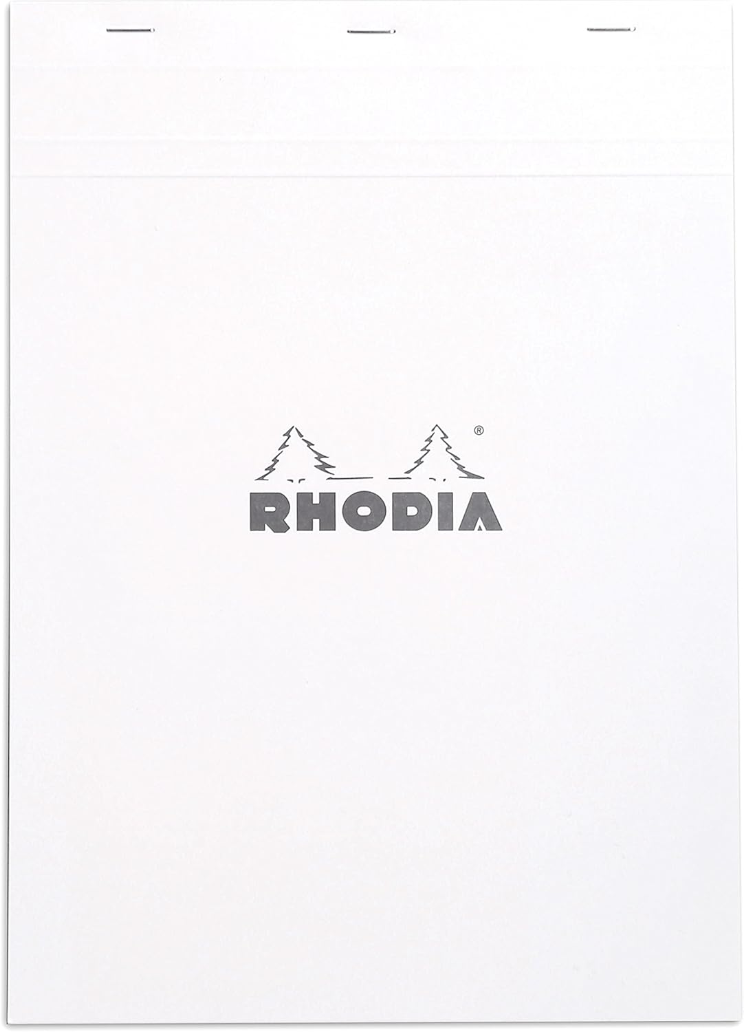 Rhodia Head Stapled Pad, No16 A5, Dot - Black